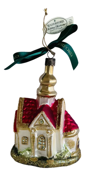 Waterford 1999 Nostalgic Collection Silent Night Chapel Ornament W/ Box