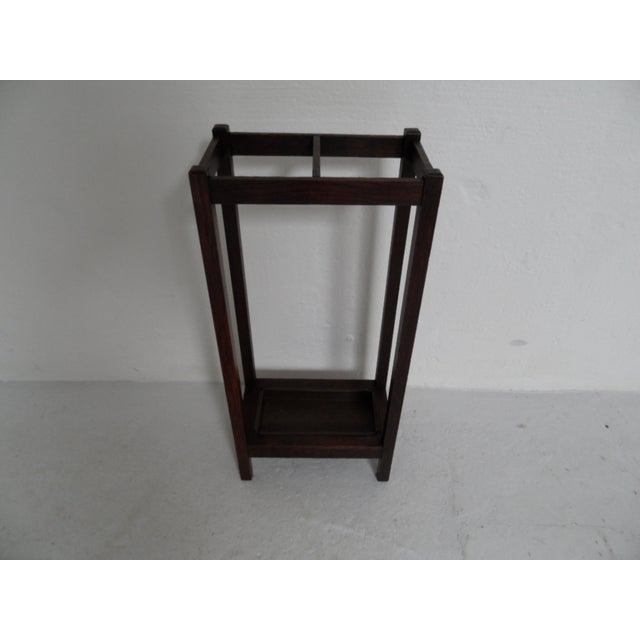 Antique Oak Umbrella Holder, 1890s, in Very Good conditions. Designed 1890 to 1919