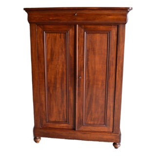 Antique Mahogany Girls Wardrobe For Sale