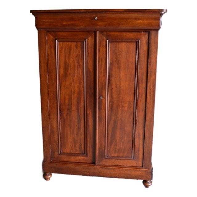 Antique Mahogany Girls Wardrobe For Sale