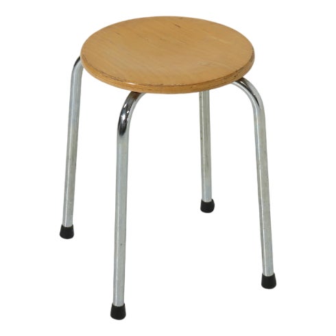 Industrial Dutch Stool from Oostwoud Fabrieken Franeker, 1960s For Sale