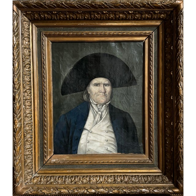 Man with Bicorn, 1800s, Oil on Canvas, Framed For Sale - Image 7 of 7