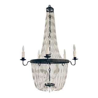 Regina Andrew Organic Modern Quartz Crystal Chandelier For Sale