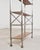 Metal Maison Jansen Style Steel Bronze Neoclassical Bookcase Étagère For Sale - Image 7 of 18