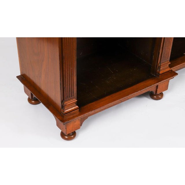 Antique Victorian Ormolu-Mounted Walnut Open Bookcase, 19th Century For Sale - Image 13 of 16