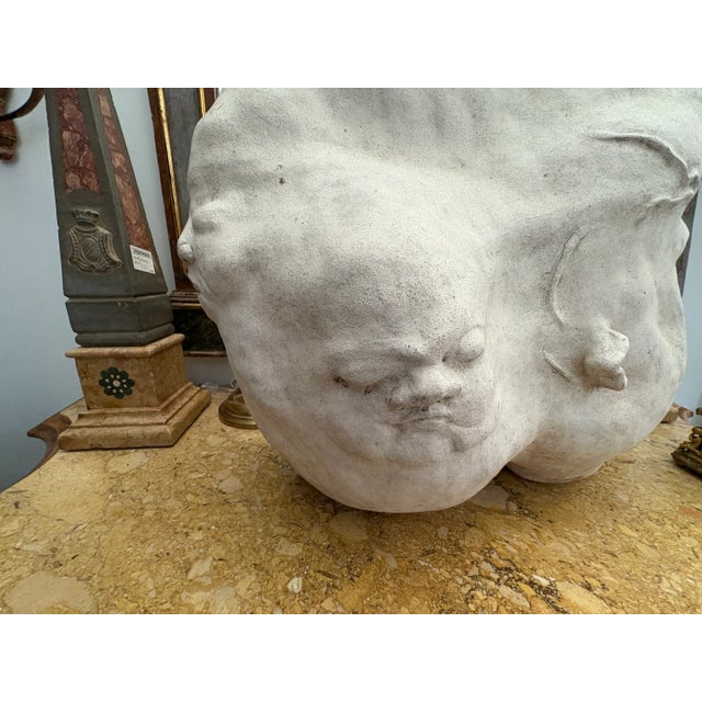 Mid 20th Century Surrealist Ceramic Face Sculpture For Sale - Image 9 of 10