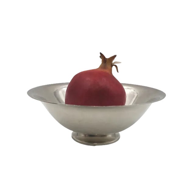 Georg Jensen sterling silver, hand hammered condiment / nut dish in Blossom pattern number 2, from after 1945. This...