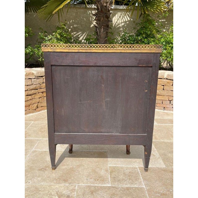 Commode in Marquetry Transition For Sale - Image 11 of 13