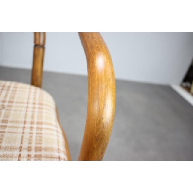Wood Bentwood Armchairs attributed to Antonín Šuman for Ton, Former Czechoslovakia, 1980s, Set of 2 For Sale - Image 7 of 16