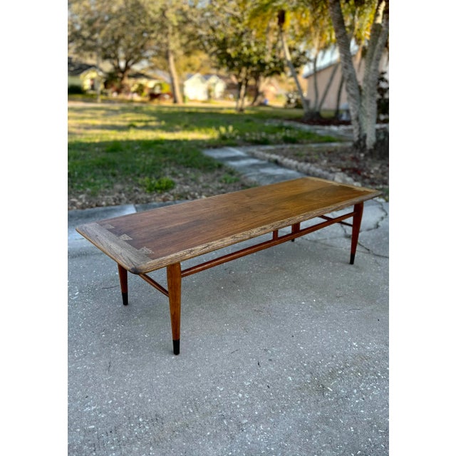 Lane Acclaim Rectangular Coffee Table With Dovetail Detail For Sale - Image 13 of 13