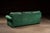 Vintage Leather Rolled-Arm Sofa in Green by Whittemore-Sherrill For Sale In Chicago - Image 6 of 15