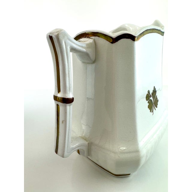 Early 20th Century Antique English Ironstone Pitchers Set of 2 Wedgwood & Co and Anthony Shaw For Sale - Image 5 of 17