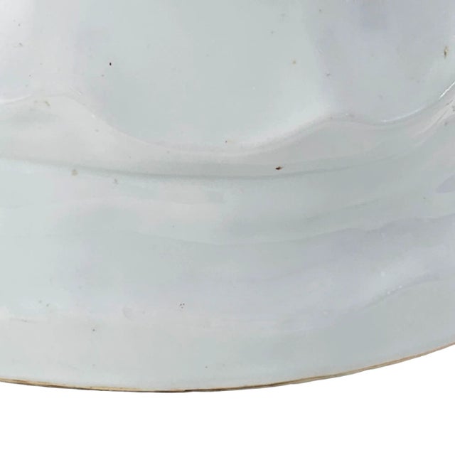 White Large Japanese Porcelain Kannon (Guanyin) – 30" Mid-Century Export Goddess of Mercy Figure, Marked Japan For Sale - Image 8 of 12