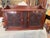 For your consideration is a beautiful Jacobean style hanging cabinet featuring detailed relief carvings, brass keyholes,...