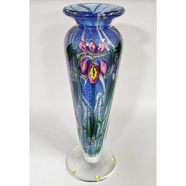 From an eclectic New York City collection, we have a pleasure to offer you this gorgeous Rare American Hand Blown Art...
