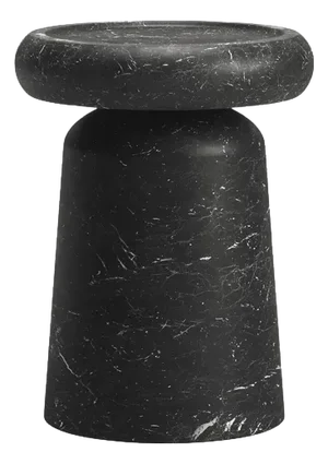 Nissa S Nero Marquinia Marble Side Table by Ivan Colominas