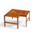 Wood Ole Knudsen & Torben Lind for France & Son Mid Century Danish Teak Corner Coffee End Table For Sale - Image 7 of 8