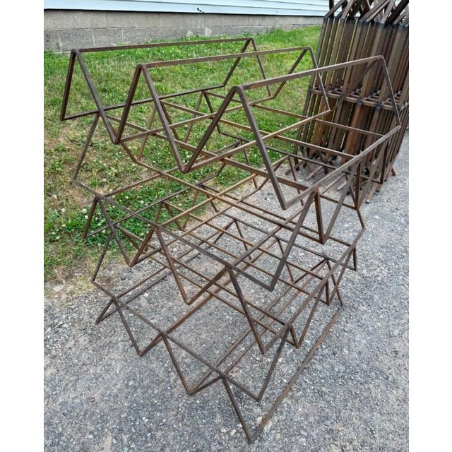 An absolute tour-de-force of mid-century American fine art, "RUST" is a monumental 1971 three-dimensional structural steel...