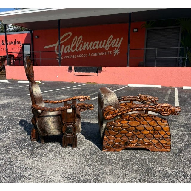 Brutalist Witco Marco Polo Chair Pair For Sale - Image 3 of 11