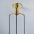1960s Gino Sarfatti Seguso Bubble Glass 3-Pendant Chandelier for Arteluce For Sale In Los Angeles - Image 6 of 13