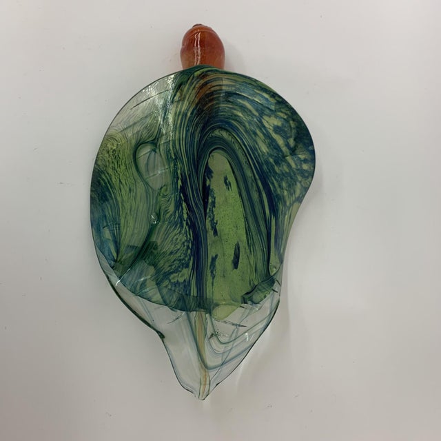 Vintage Leaf Bowl by Ludvig Löfgren for Kosta Boda For Sale - Image 14 of 18