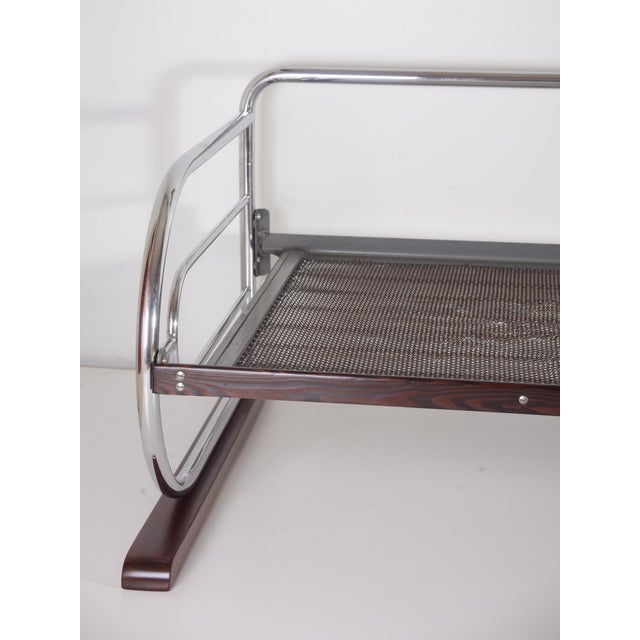 Bauhaus Bauhaus Tubular Chrome Daybed by Hynek Gottwald for Kovona, 1950s For Sale - Image 3 of 16