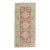 Early 20th Century Zabihi Collection Turkish Oushak Pigeon Small Runner - 3'4" x 6'9" For Sale