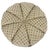 Dapha Upholstered Furniture Round Tufted Skirted Ottoman, 36” For Sale - Image 4 of 7