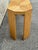 Brown Vintage Palm Beach Pencil Reed Console With Geometric Inlaid Top in Style of McGuire For Sale - Image 8 of 12