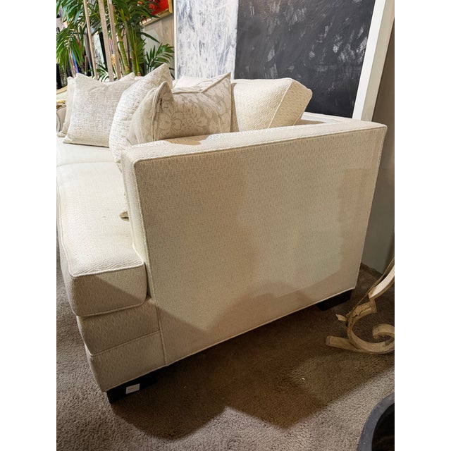 Refined, timeless, and effortlessly elegant, this Ethan Allen “Astor” sofa embodies classic American craftsmanship with a...