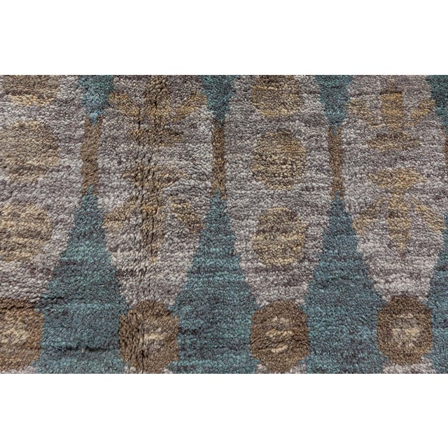Early 21st Century Modern Swedish Pile Rug by Doris Leslie Blau For Sale - Image 5 of 8