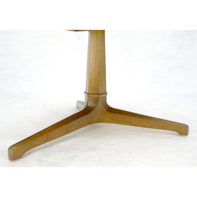 Tomlinson Triangular Marble Top Side End Occasional Table Stand c1970s MINT For Sale - Image 14 of 14