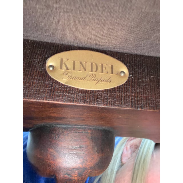Wood 1980s Kindel Winterthur Mahogany Complete Dining Set-Original Receipt of Purchase Included For Sale - Image 7 of 18
