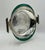 Mexican 1980s Emilia Castillo Silver-Plated Serving Bowl With Malachite Inlay, Mexican Design For Sale - Image 3 of 18