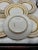 Set of 6 - Ahrenfeldt Limoges for Richard Briggs Boston Gilt Enamel Dinner Plates For Sale - Image 9 of 9
