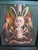 Red Sergio Bustamante Surreal Illusionist Rabbit Painting 'Reason Behind the Designs' For Sale - Image 8 of 13