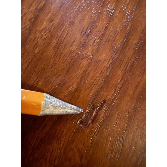 Brown 1960s Refinished Lane “Perception” Mid-Century Modern Coffee Table With Woven Drawer For Sale - Image 8 of 12