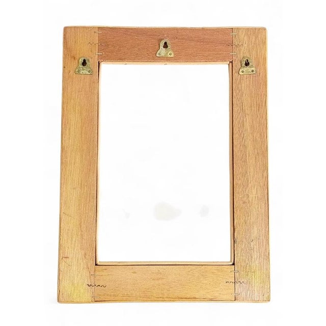 French Riviera Rattan Mirror in the style of Vivai Del Sud, 1960s For Sale - Image 18 of 18