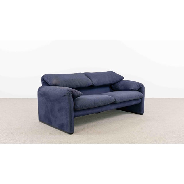 Maralunga 2-Seater Sofa by Vico Magistretti for Cassina, 2000s For Sale - Image 15 of 18