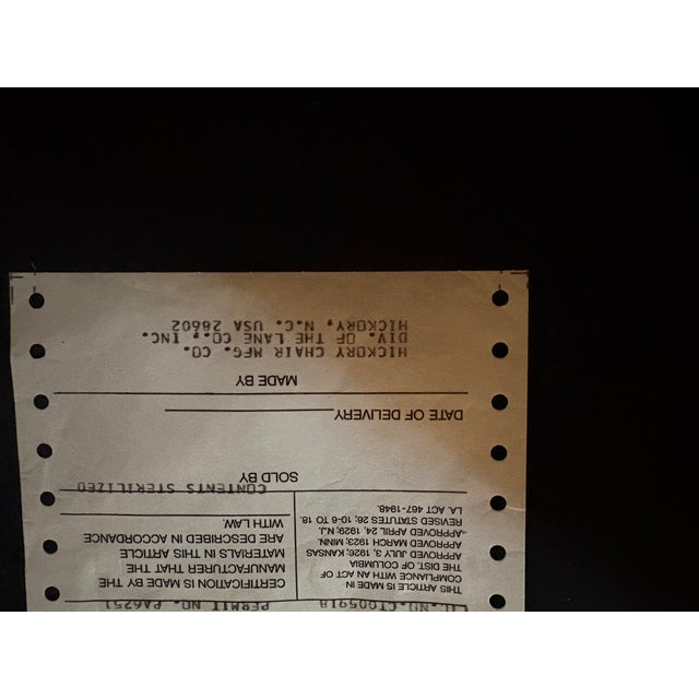 Animal Skin 1990s Hickory Chair Leather Armchair For Sale - Image 7 of 13