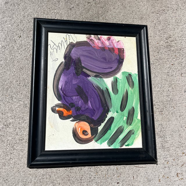 Peter Keil has produced many Abstract Pieces on Boards of this size but the vibrant color hues in this piece are magical...