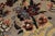1990s Shabby Chic Pak-Persian Taupe/Yellow Wool Rug - 2'1'' X 3'2'' For Sale - Image 5 of 9