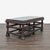 Traditional Vintage Glass Top Carved Coffee Table For Sale - Image 3 of 7