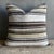 Vintage Rug Pillow Cover With Stripes For Sale - Image 4 of 7