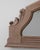 This piece presents as a mirror, distinguished by natural honey wood frame, arched top. It was made in France during...