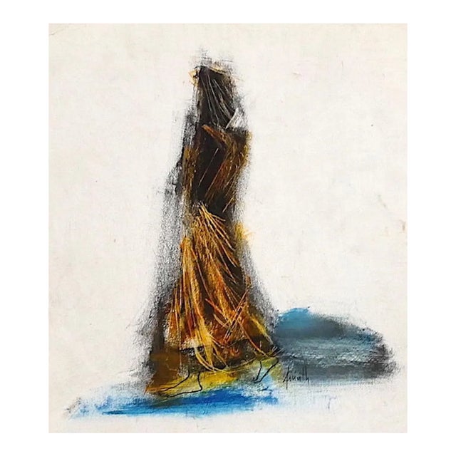 Unknown - the Passage - Mixed Media Painting - 20th Century For Sale