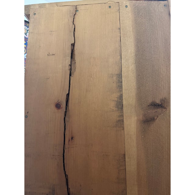 Late 20th Century Mexican Solid Pine Hacienda Five-Drawer Dresser For Sale - Image 13 of 13