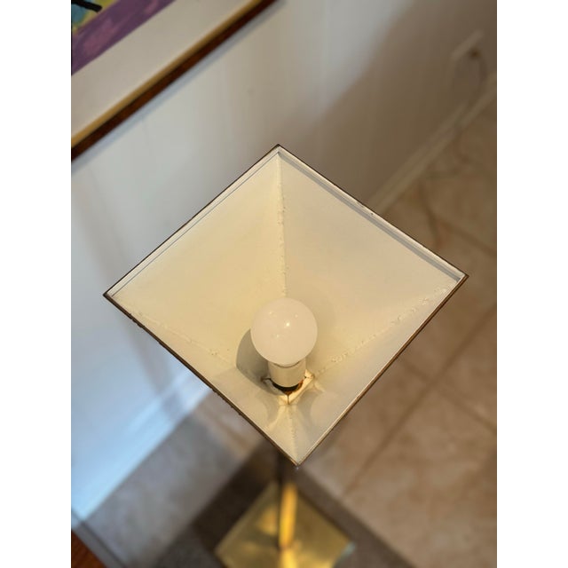 A Sculptural Post Modern Floor Lamp, Circa 1980s, Often Attributed to Frederick Cooper Though Unmarked. For Sale - Image 10 of 10