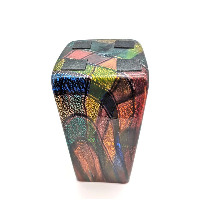 Murano Glass Vase by Ercole Barovier for Barovier & Toso, 1960s For Sale - Image 6 of 8