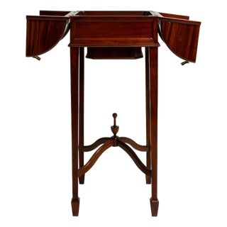 20th Century English Tall Wooden High Bar Table Stand For Sale